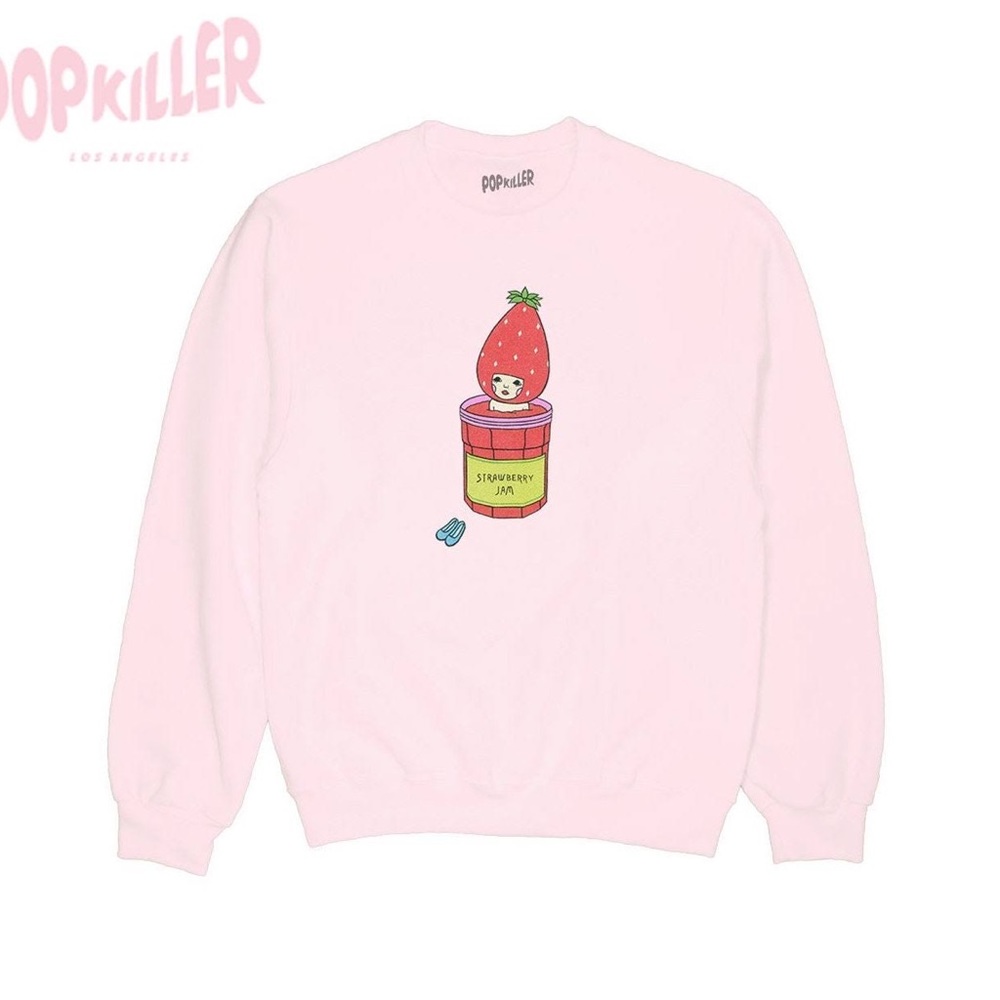 Popkiller Strawberry Sweatshirt - M